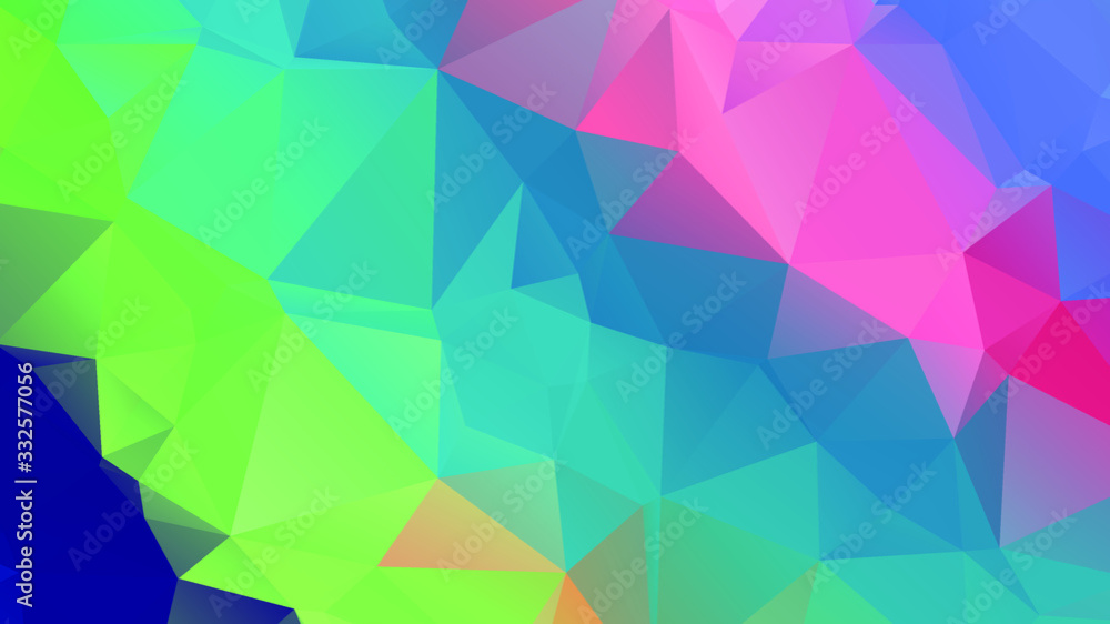 Fototapeta premium Abstract Color Polygon Background Design, Abstract Geometric Origami Style With Gradient