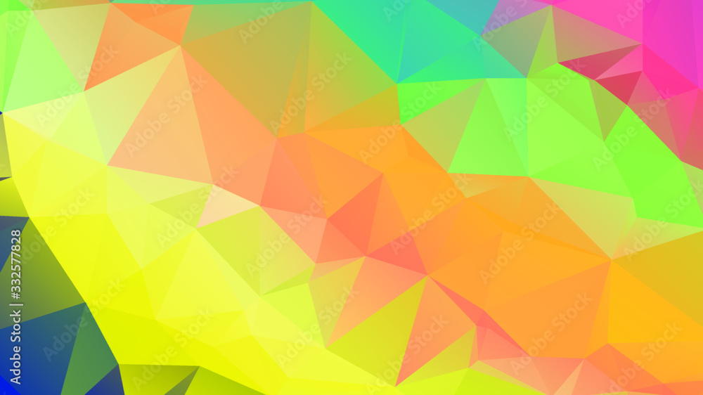Obraz premium Abstract Color Polygon Background Design, Abstract Geometric Origami Style With Gradient
