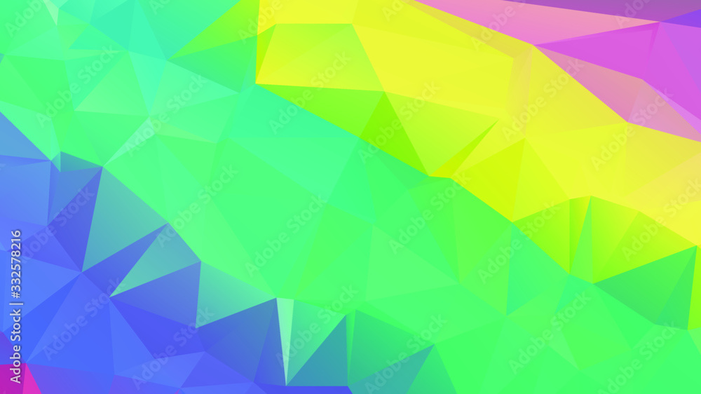 Fototapeta premium Abstract Color Polygon Background Design, Abstract Geometric Origami Style With Gradient