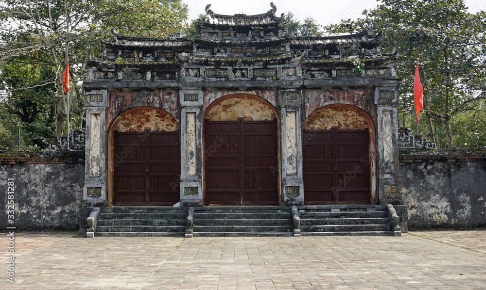 ancient temple village in hue