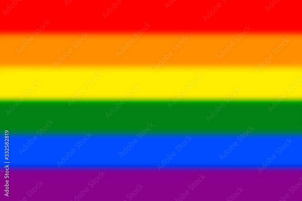 Blurred background with flag lgbt