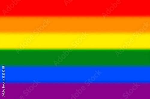 Blurred background with flag lgbt
