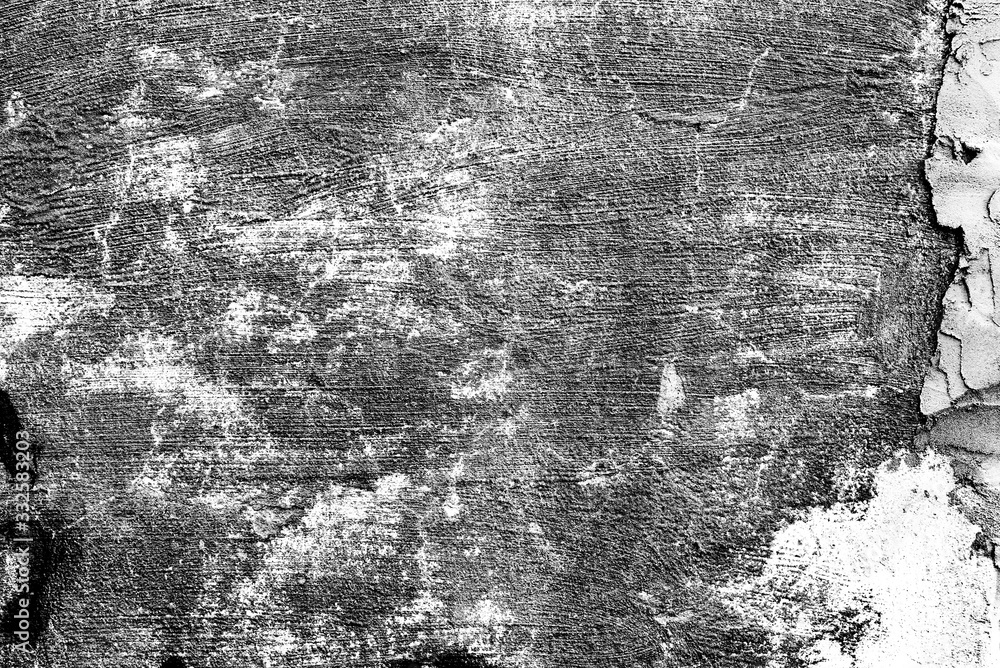 Obraz premium Texture of a concrete wall with cracks and scratches which can be used as a background