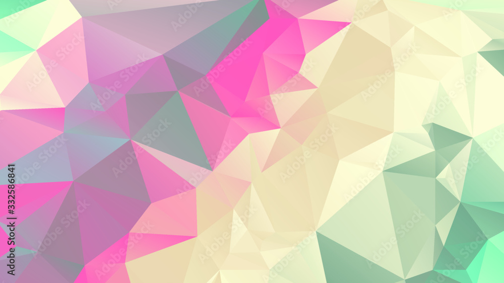 Obraz premium Abstract Color Polygon Background Design, Abstract Geometric Origami Style With Gradient
