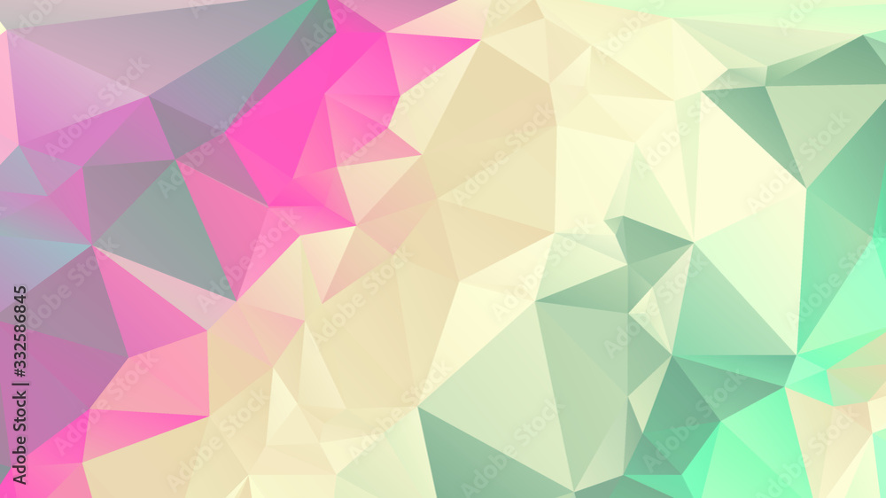 Fototapeta premium Abstract Color Polygon Background Design, Abstract Geometric Origami Style With Gradient