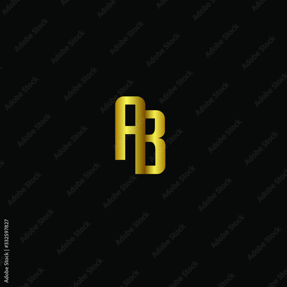 Creative Professional Trendy and Minimal Letter AB Logo Design in Black and Gold Color , Initial Based Alphabet Icon Logo in Editable Vector Format Creative Professional Trendy and Minimal Letter AB Logo Design in Black and Gold Color , Initial Based Alphabet Icon Logo in Editable Vector Format