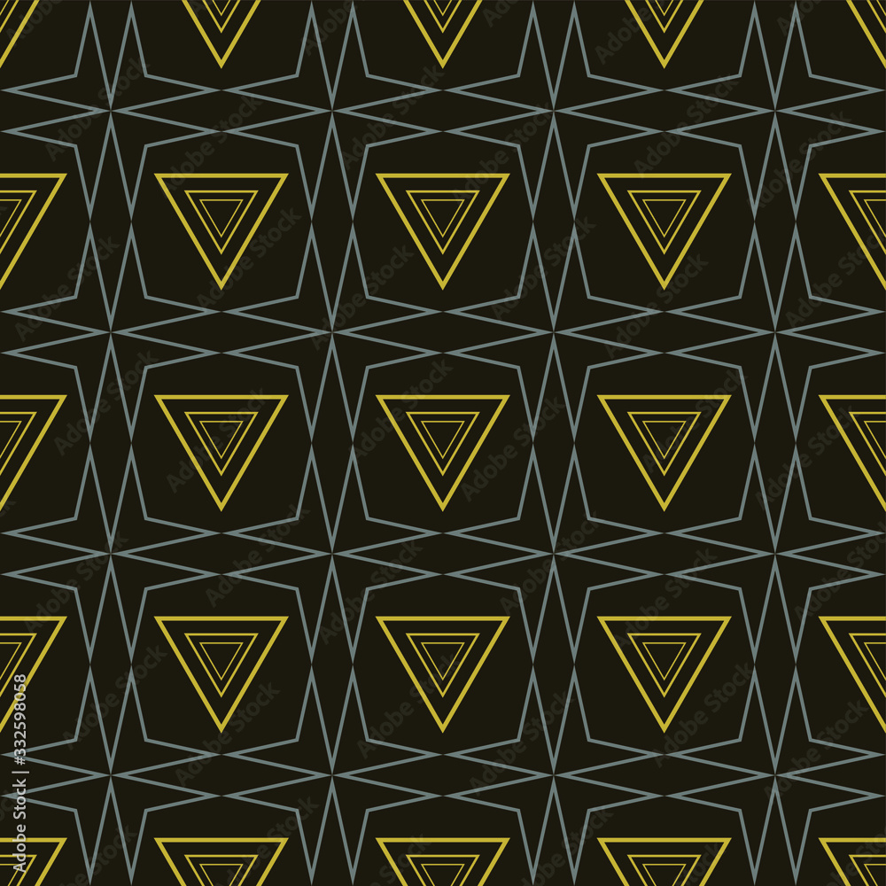 Modern geometric pattern with triangles for your design, vector graphic Modern geometric pattern with triangles for your design, vector graphic