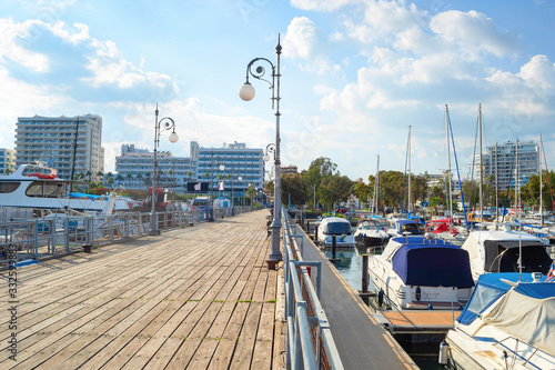 Pier, marina, Larnaca citys...