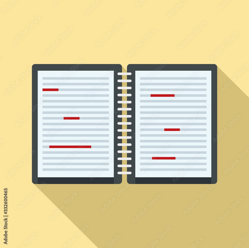 Writer editor icon. Flat illustration of writer editor vector icon for web design Writer editor icon. Flat illustration of writer editor vector icon for web design