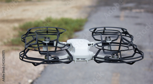 The aerial photography drone is a state-of-the-art technology.