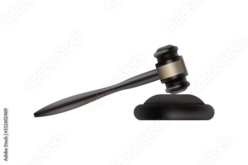 Judge gavel.