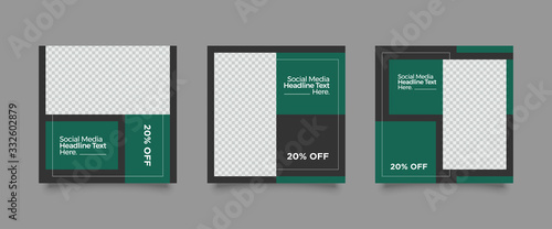 Social media pack. Business presentation template. Set of modern square blog posts Editable simple info banner, trendy book cover idea. Minimal. For app, web mail digital display style. beauty cards