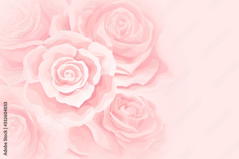 Flower soft background with cream rose flower bud Flower soft background with cream rose flower bud