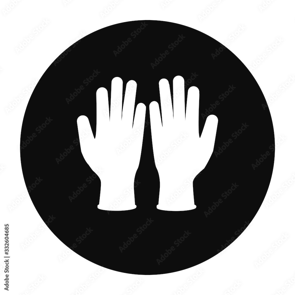 Obraz premium medical glove logo