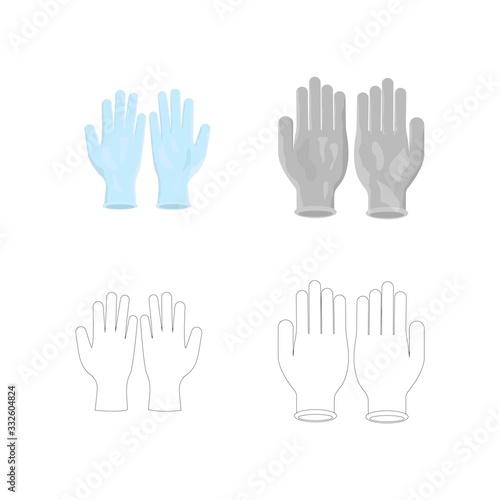 medical glove logo