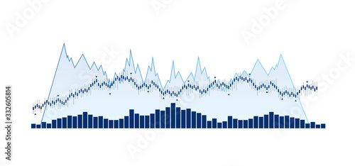 grafico economia, istogrammi, statistiche	