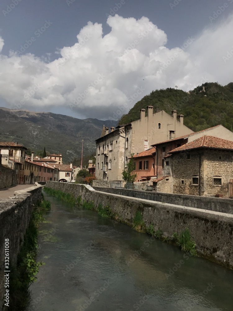 view of old town in Italy