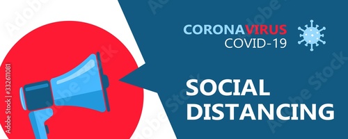 Biology and science. COVID-19. Coronavirus. Social distancing. Global alert. Pandemic. 