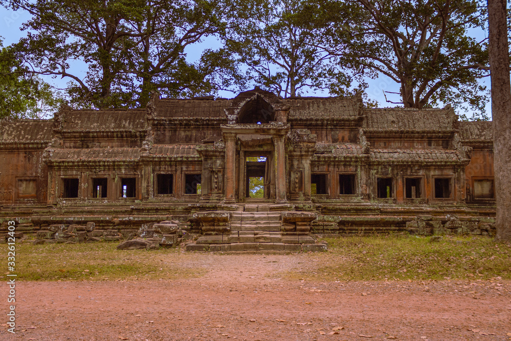 Angkor Wat temple Siem Reap Cambodia in Nature