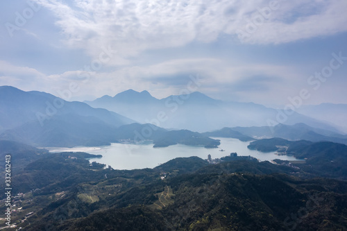 landscape of Sun Moon Lake