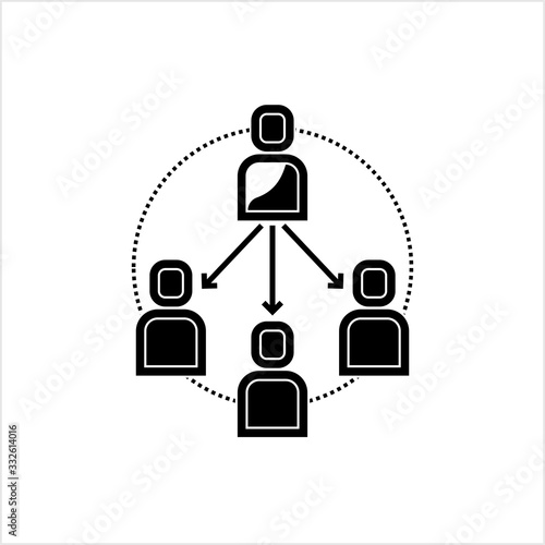 Organization Icon, Organisation Icon, Multiple People Team, Institution, Association