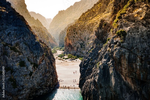 Bild auf Leinwand Sa Calobra