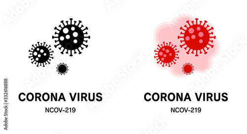 新型コロナウイルスのアイコン