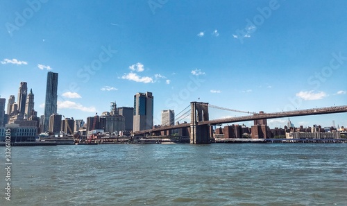 New York  Brooklyn Bridge  Manhattan