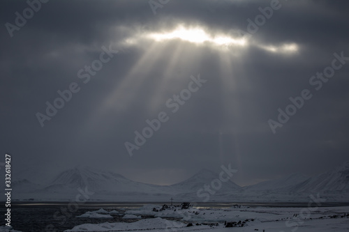 Arktyczne krajobrazy na południowym Spitsbergenie © blackspeed