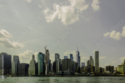 View of Manhattan from Brooklyn - New York - Usa