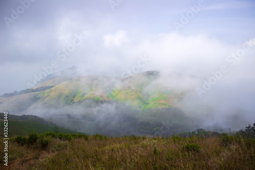 landscape with clouds