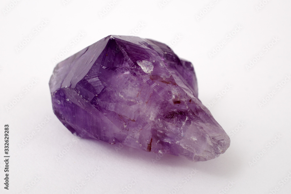 A Studio photograph of a Purple Quartz A Studio photograph of a Purple Quartz