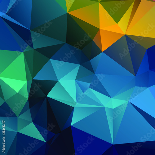 Abstract Color Polygon Background Design  Abstract Geometric Origami Style With Gradient