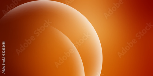  Abstract circle layer orange and gradient background 
