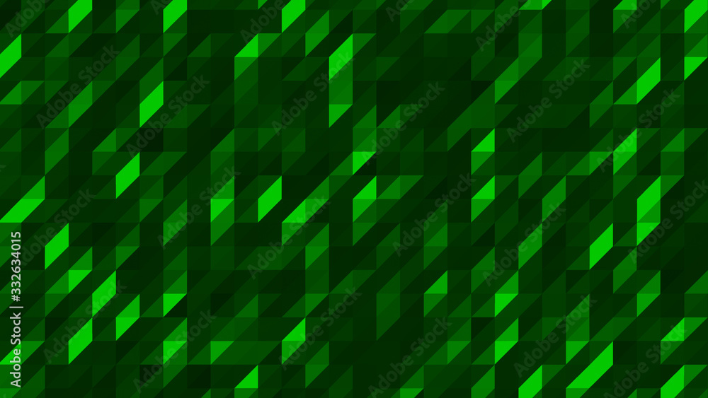 abstract green background consisted of triangles abstract green background consisted of triangles