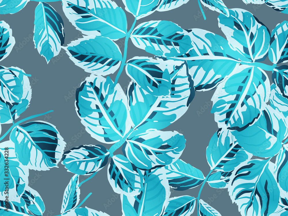 Leaves Seamless Pattern. Leaves Seamless Pattern.