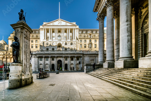 Bank of England and The Royal Exchange photo