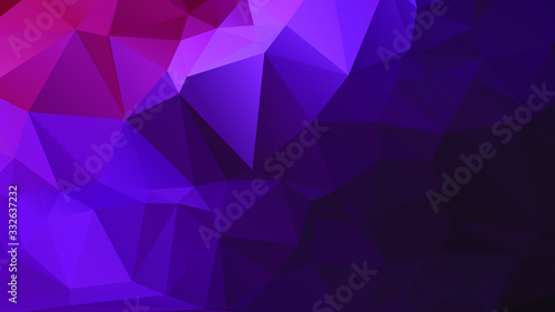 Abstract Color Polygon Background Design, Abstract Geometric Origami Style With Gradient