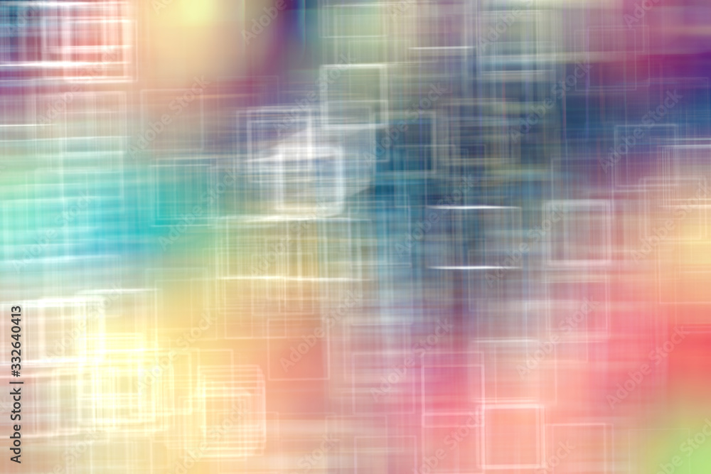 multicolored abstract network background / modern technological background, abstraction blurred unusual concept speed