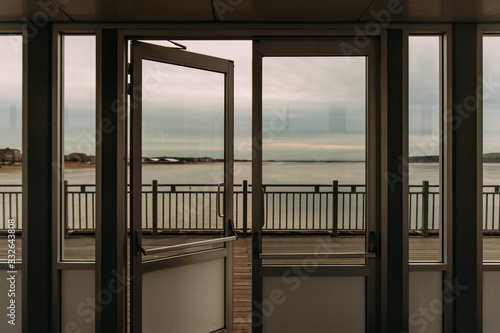 The view out of the pier