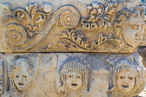 Tableau sur toile Greco-Roman Theater, Myra (Demre) Turkey