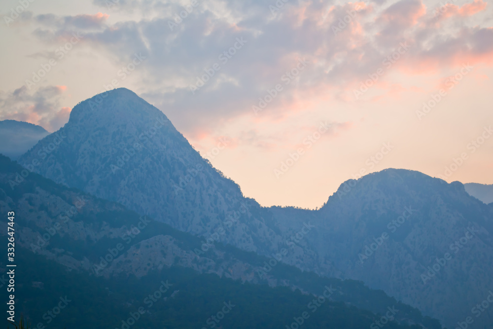 Mountain landscapes of Turkey