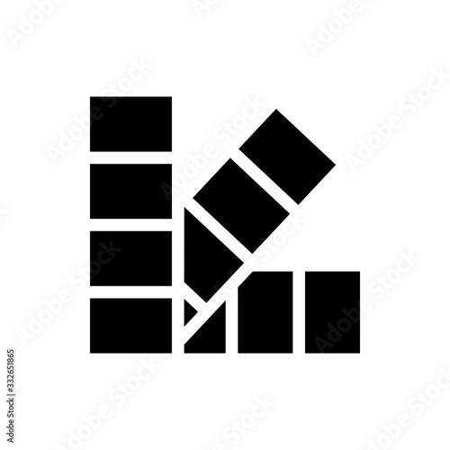 Graphic Designing Vector Icon Glyph Illustration