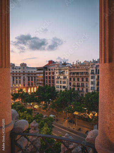 Photography Paseo de Gracia in Barcelona, Cataluña, España