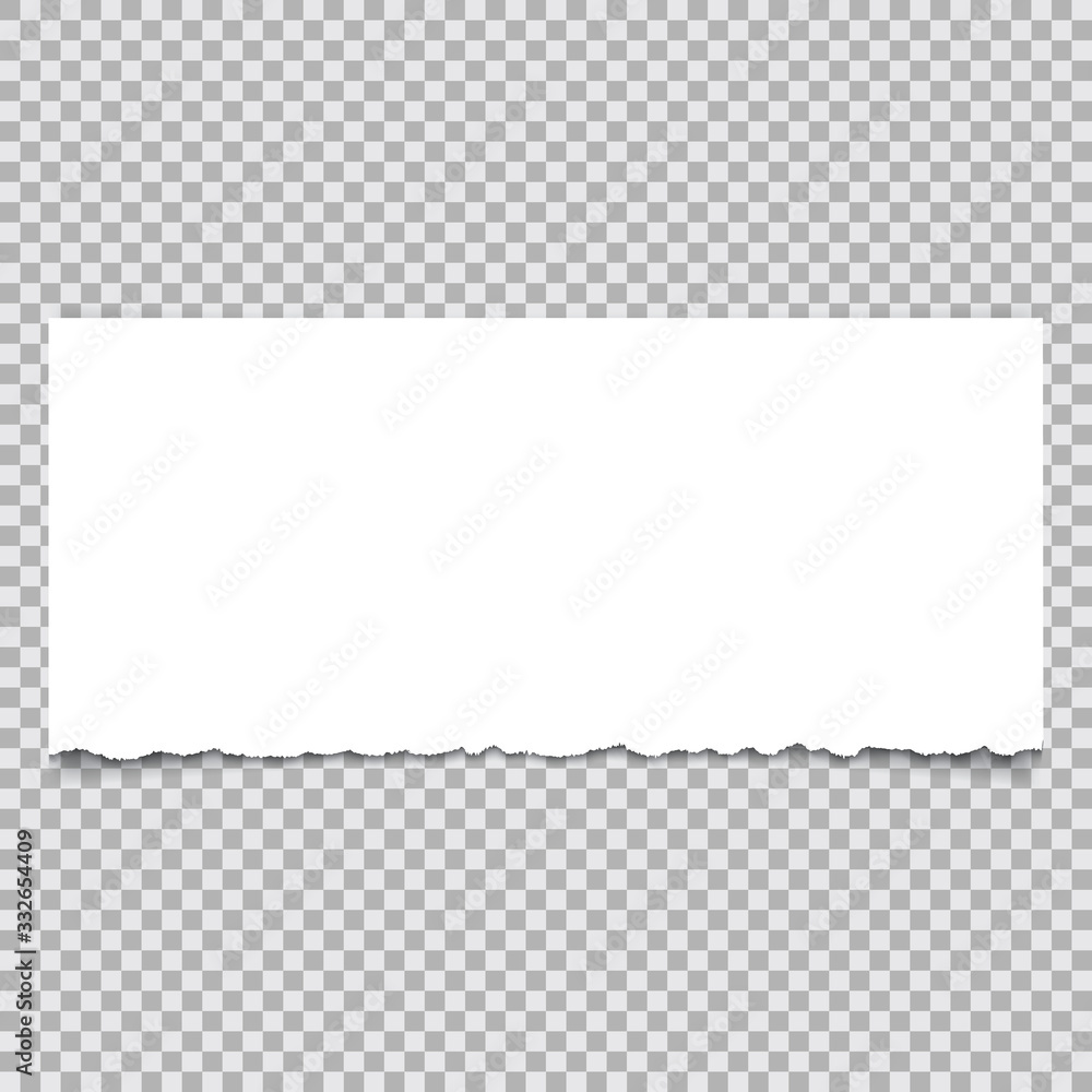 white note paper on transparent background white note paper on transparent background