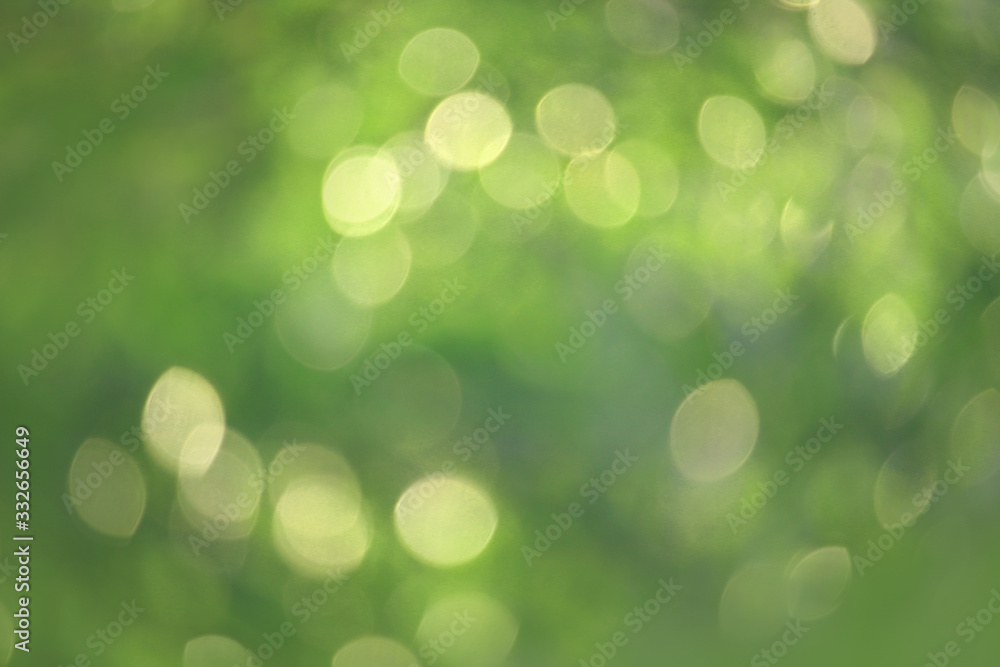 Bokeh green nature, Subtle background in abstract style for graphic design Bokeh green nature, Subtle background in abstract style for graphic design