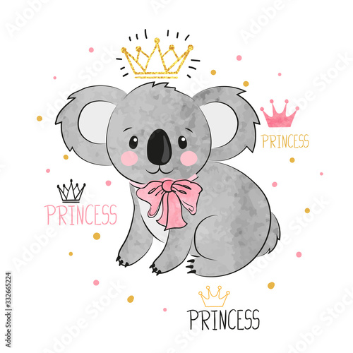 Cute little princess koala....