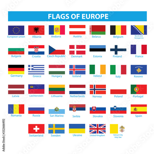 01-Flags of Europe
