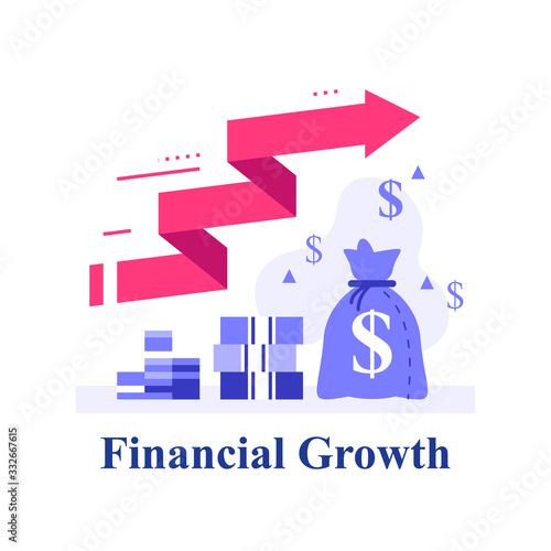 Fast capital growth, fund raising, return on investment, revenue increase, financial profit, earn more money