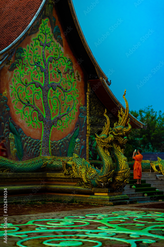 Obraz premium glowing sculture